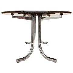 Italian Console Table with Drop Leaf Extension by Gilberto Corretti by Cidue
