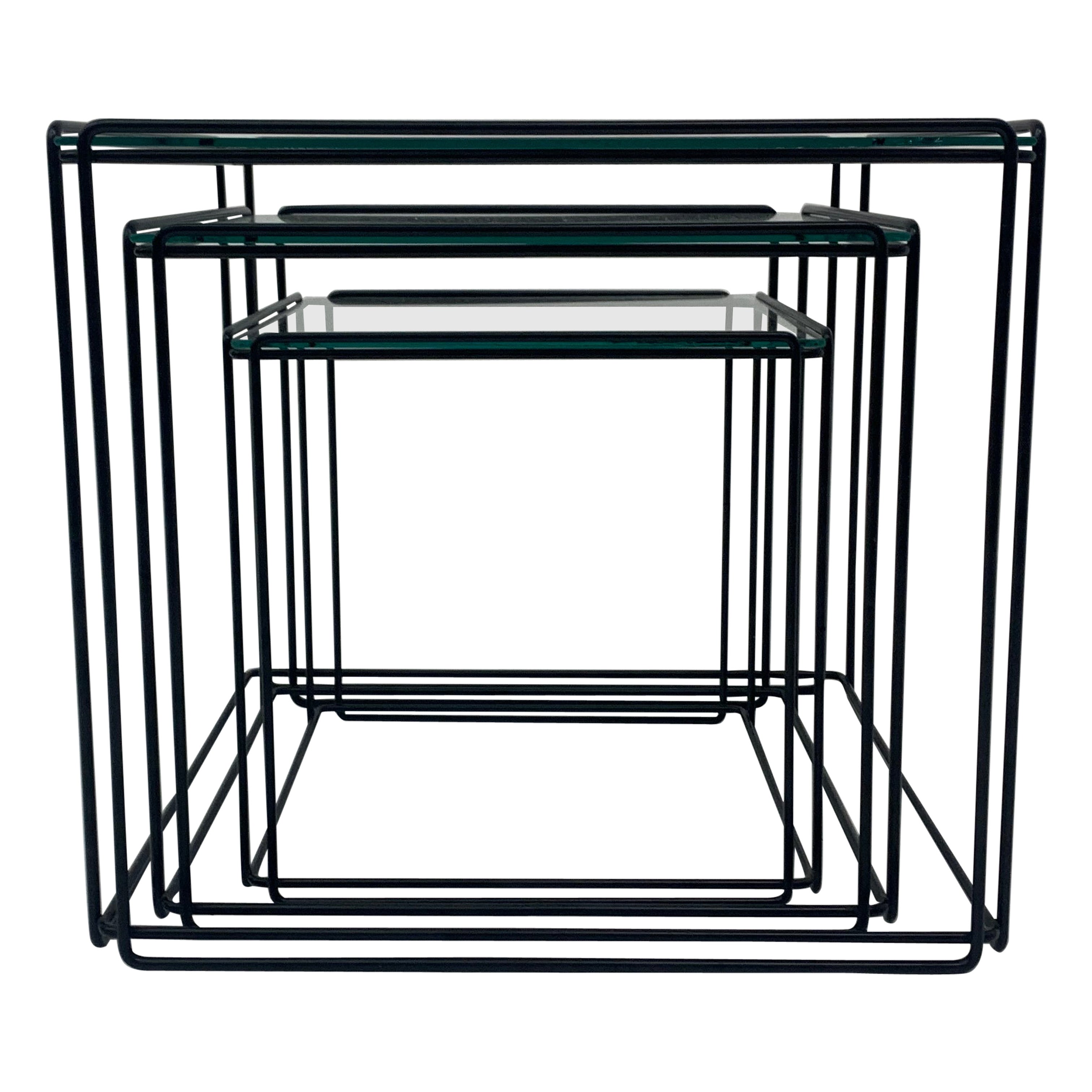 Max Sauze Isocele nesting tables 1970’s design