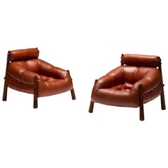 Lounge Chairs 'MP-81' by Percival Lafer, Brazil, 1970s