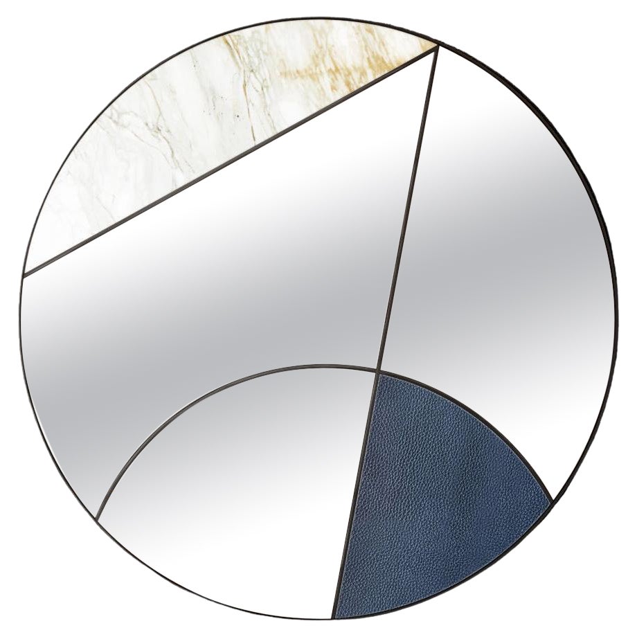 Itinera Eclipsis I 80 Wall Mirror by Atlas Project For Sale