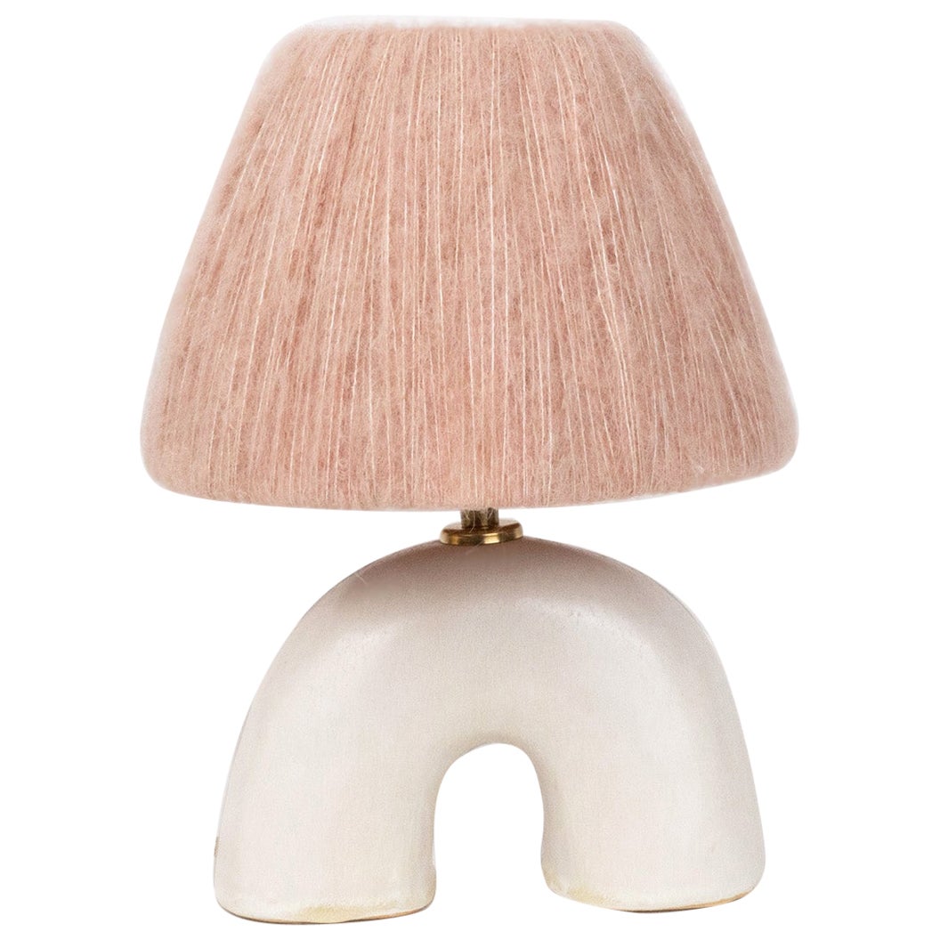 'Me' Table Lamp - Satin White