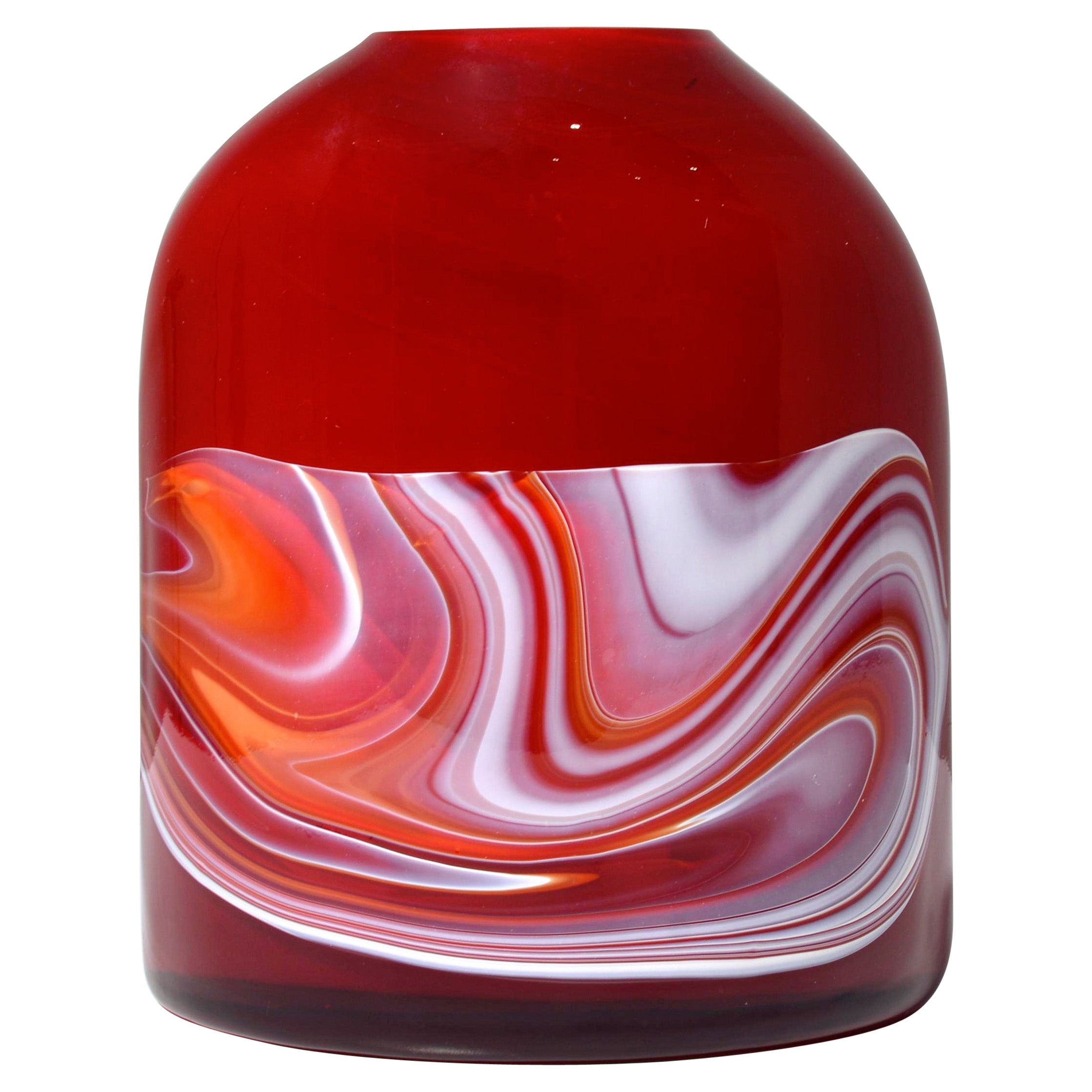 Artista/Designer; Produttore: Carlo Moretti (italiano, nato nel 1934)
Marcatura(e); note: nessuna marcatura(e) evidente(i)
Materiali: vetro
Dimensioni (H, L, P): 8.5 