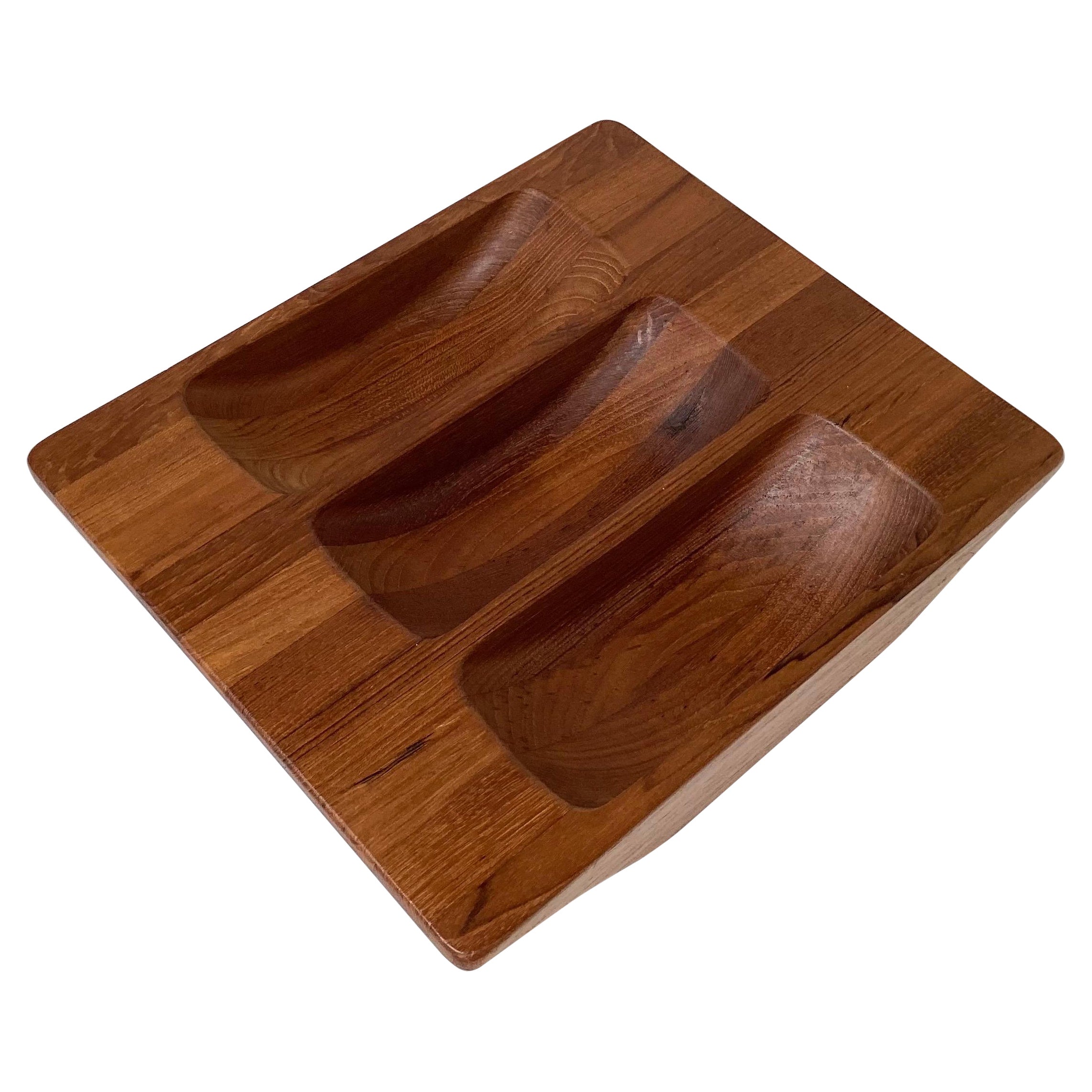 Server per noci in legno di teak del Mid Century Modern di Dansk