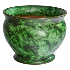 Erik Mornils, Vase, Earthenware, Sweden, 1930s