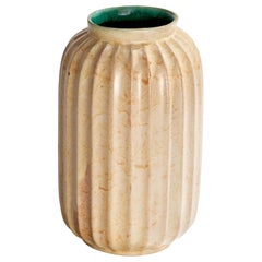 Upsala Ekeby, Vase, Steingut, Schweden, 1930er Jahre