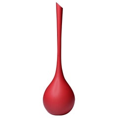 Monumentale Carlo Moretti SATINATO Bodenvase, 33"H, Leslie Pina Kollektion, Monumental
