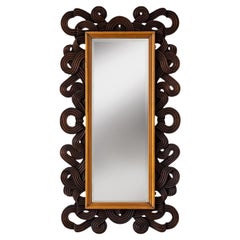 Floor Length Mirror, Italy Mid-20th Century