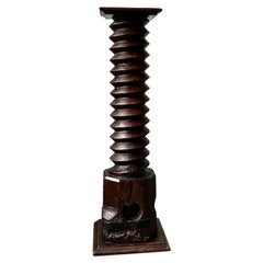 The Pedestal from an old french wine press, circa 1900