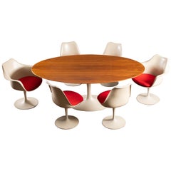 Early and Rare Knoll Saarinen Dining Set