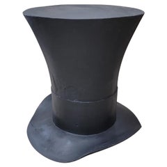 Massive Vintage Fiber-Glass Resin Crafted Black Magician PropDecor Piece