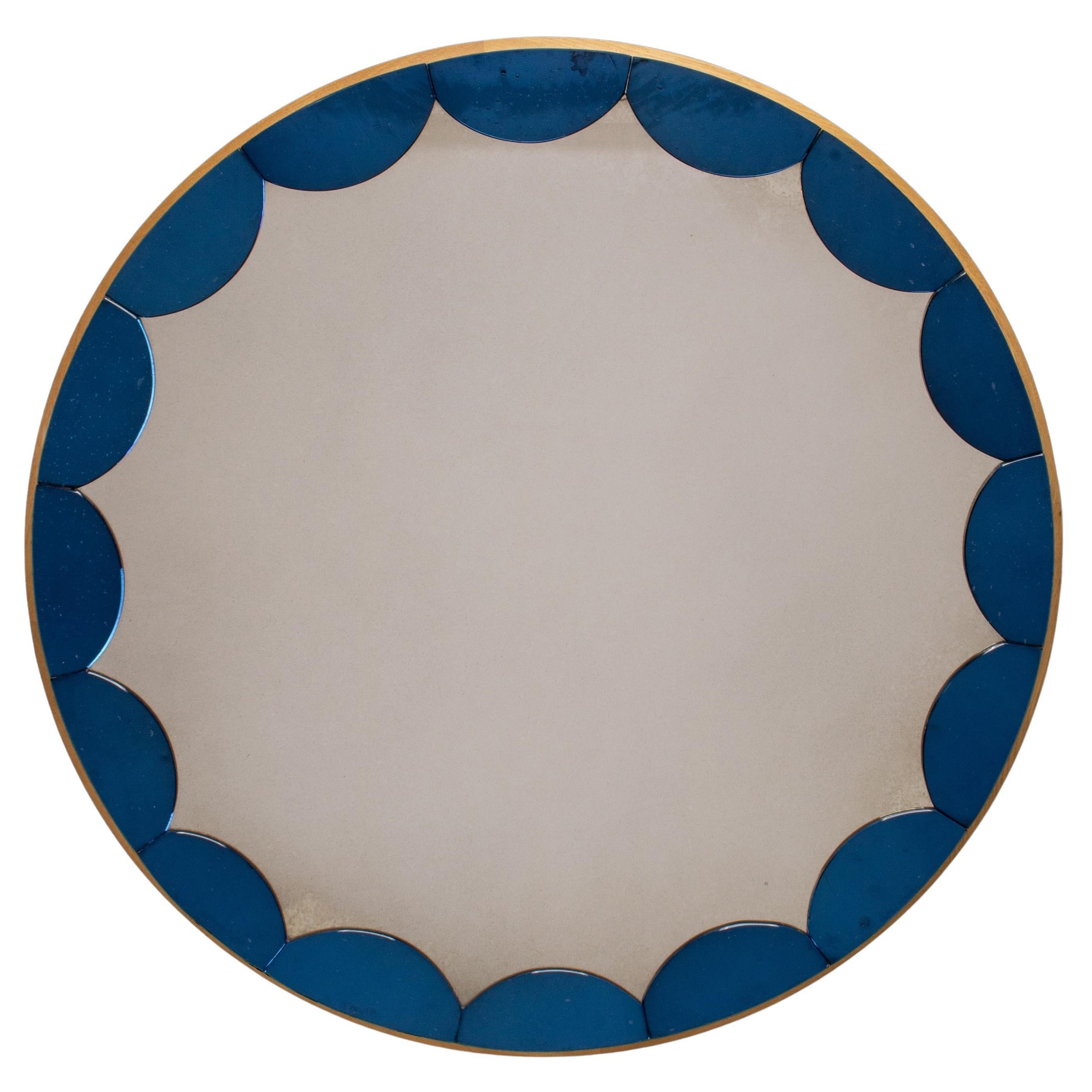Rupert Bevan Circular Scallop Mirror - Medium