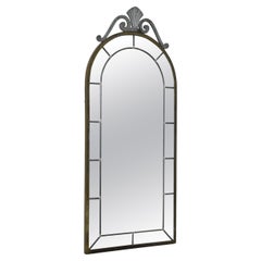 1950s metal Nordic mirror - Vintage design