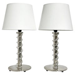Scandinavian Modern Table Lamps Set of 2 By Høvik Lys ca 1960-70s