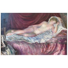 Camille ROCHE (1894–1948), "Sleeping girl", nude