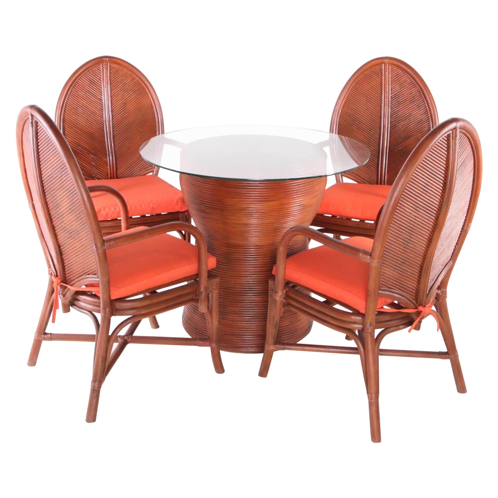 Set da pranzo in rattan in vendita