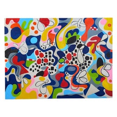 Noted Desert Artist Gary Janis 2023 Abstract