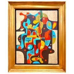 Gary Janis Gerahmt 2019 Abstrakt, gerahmt