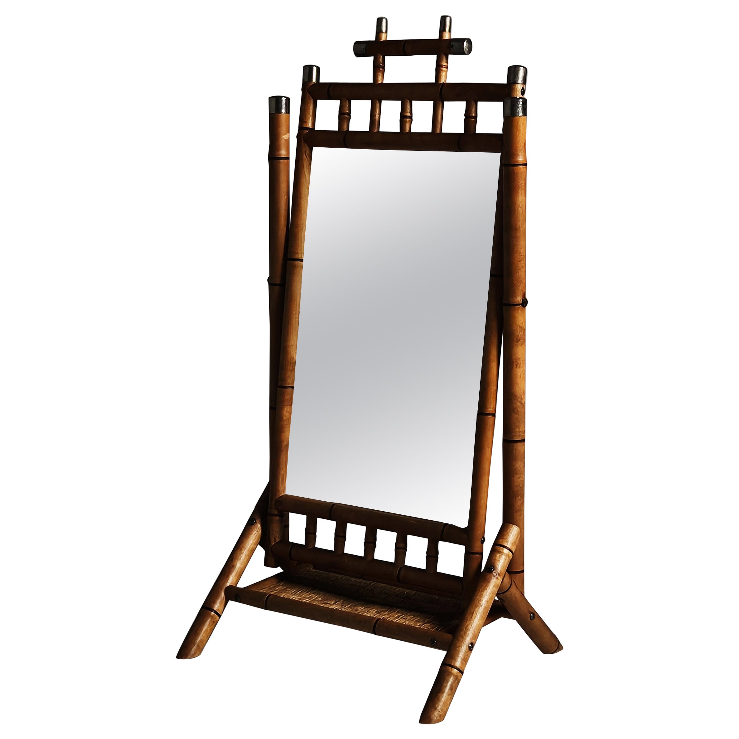 Swedish designer table mirror, Bodafors, 1890s