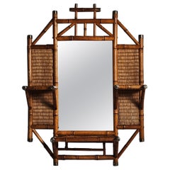 Swedish designer wall mirror by Bodafors, 1890s