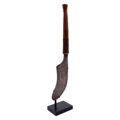 Cuchillo De La Tribu Momvu Meje Mangbetu - Dr Congo Región Uele - 19th African
