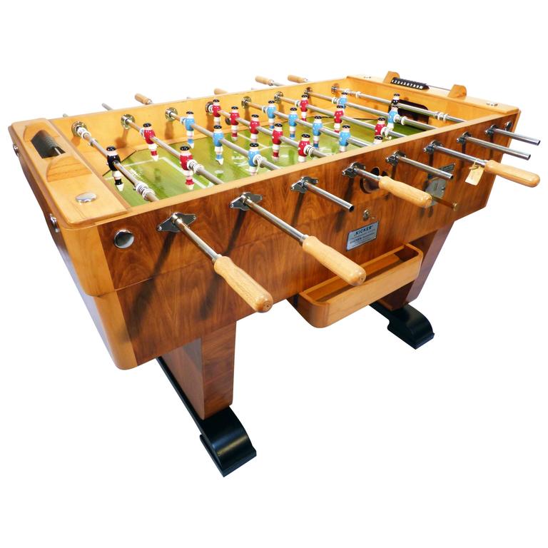 Classic German Table Football or Soccer Kicker from 1960s at 1stdibs