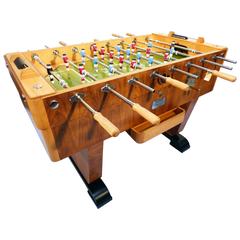 Retro Classic German Table Football or Soccer Kicker from 1960s