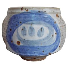 Vivika & Otto Heino Studio Art Pottery Vase oder Pflanzgefäß California Design