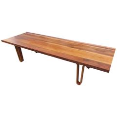 Solid Walnut Coffee Table or Bench