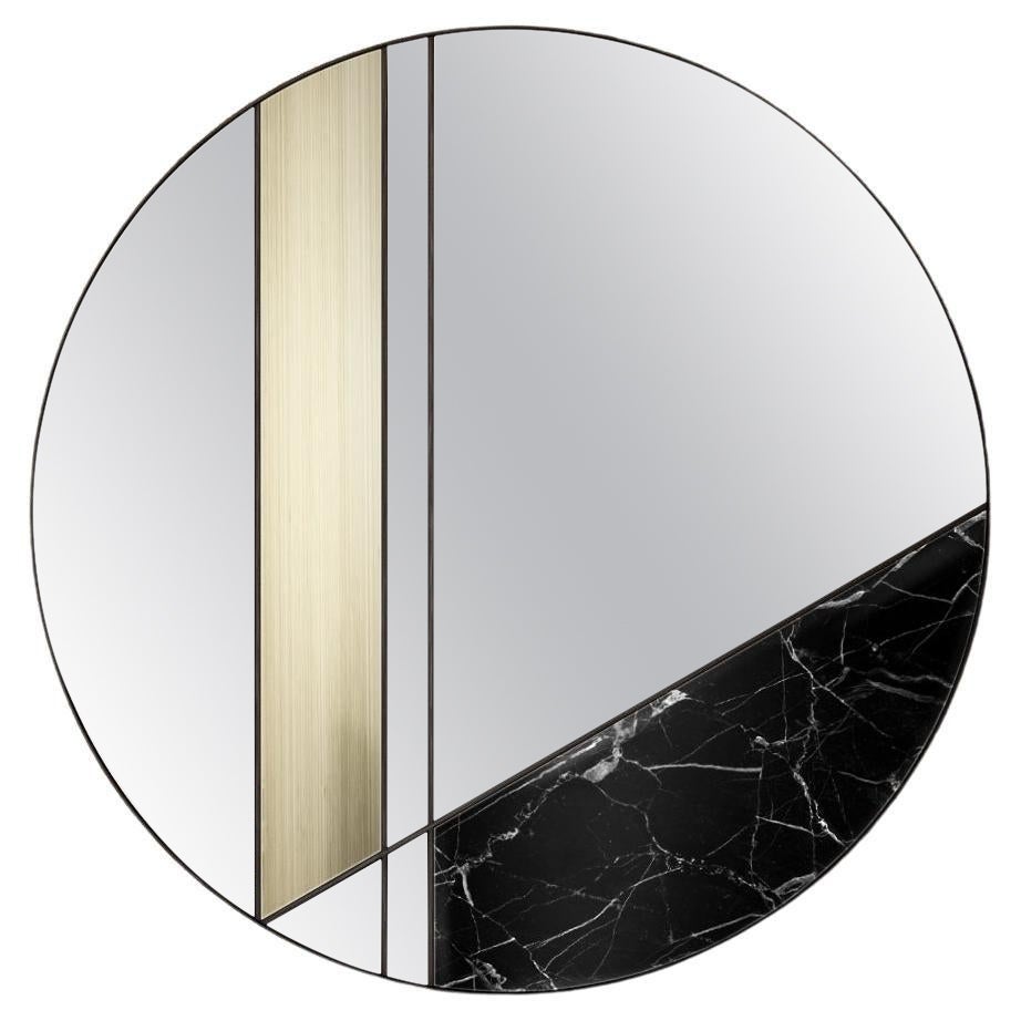 Miroir mural Itinera Lamina II 80 par Atlas Project