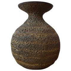 James Lovera Lava Glaze Ceramic Vase