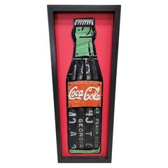 Artista Derek Christensen Targa originale Coca Cola Pop Art