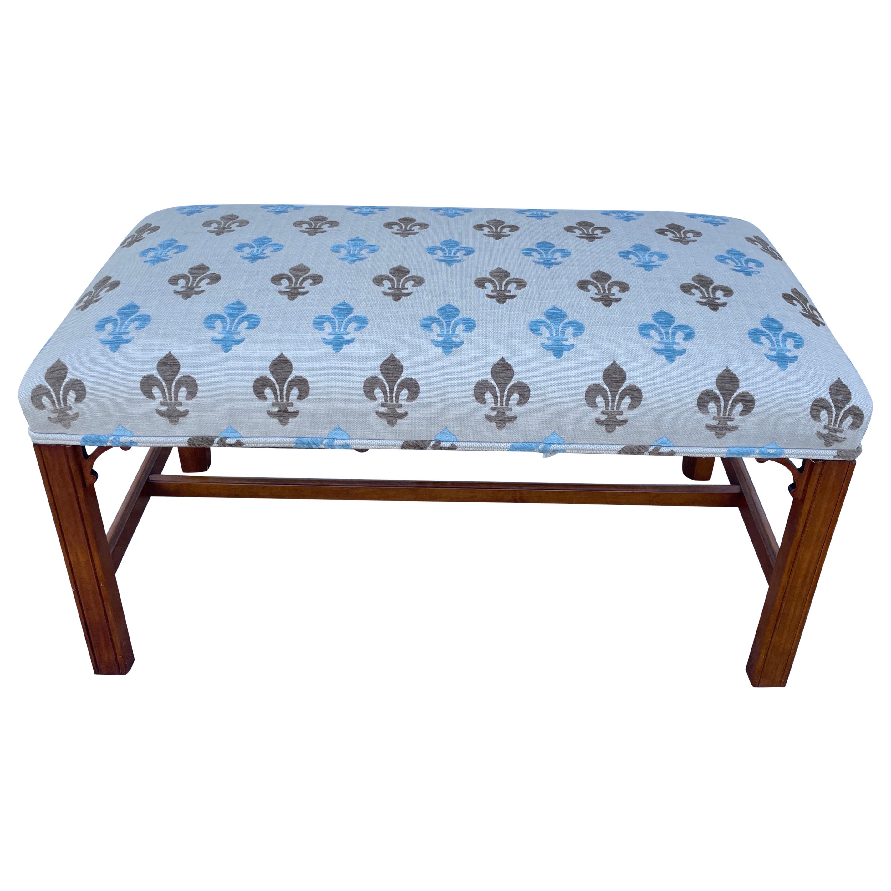 Chinese Chippendale Style Bench