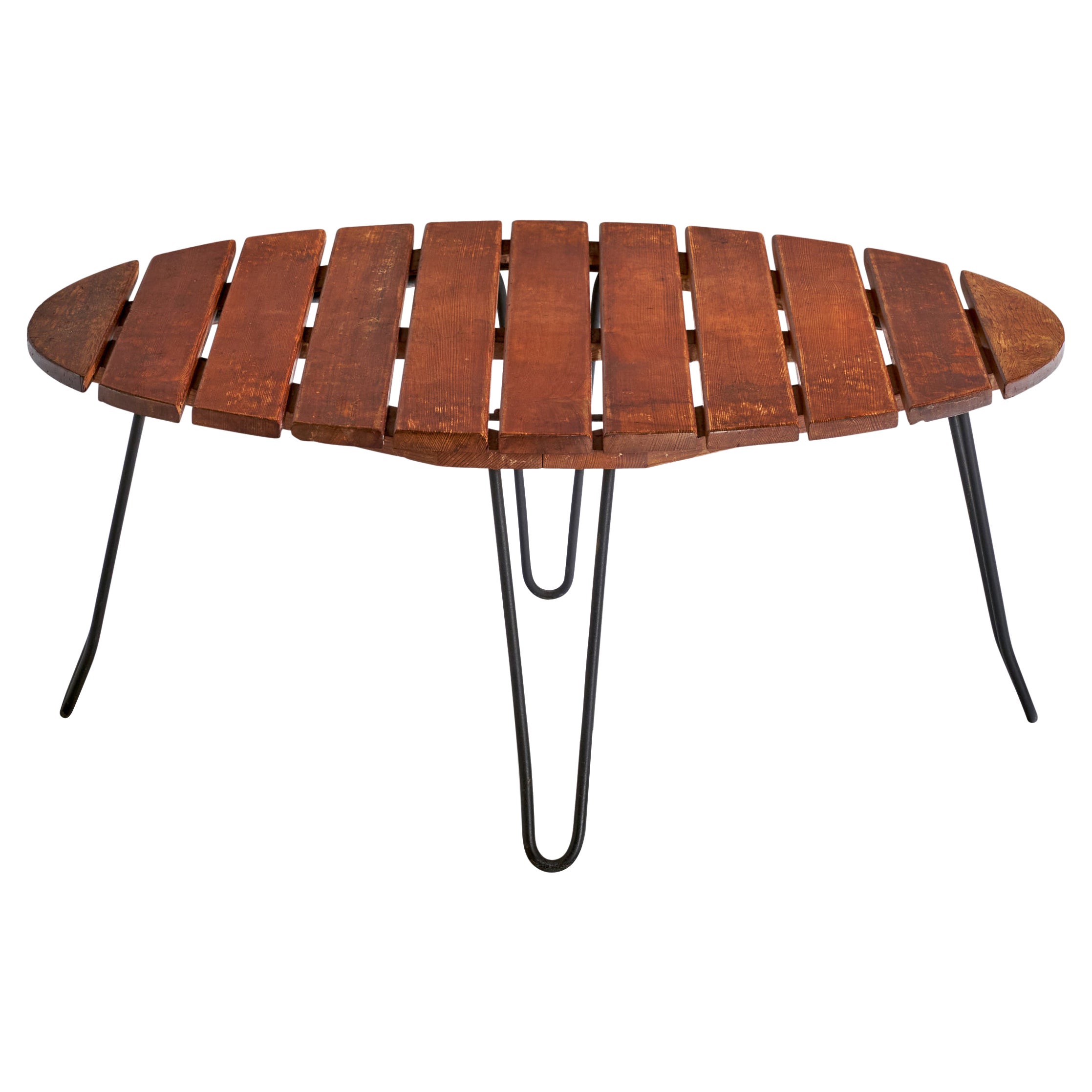 Table basse Pipsan Saarinen & J. Robert F. Swanson, Métal, Pine USA, 1949 en vente