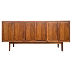 Founders Mid-Century Modern Walnut Credenza
