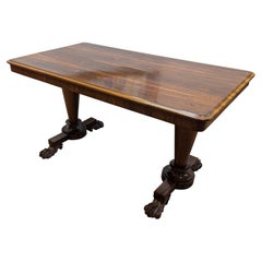 William IV Antique Library Table