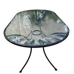 francois carre patio dining table, circa 1940