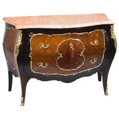 Antique French Parquetry Commode Chest, circa 1880