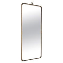 Brass mirror by "Fontana Arte" 1950s
