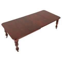 Period Victorian Dining Table Extending Mahogany 1860