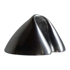 1960 Giacomo Benevelli Escultura modernista de fundición de aluminio pulido