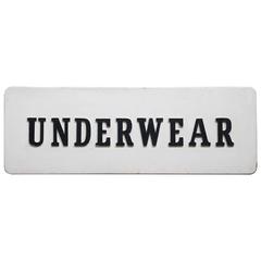 Underwear Sign