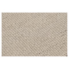 Alfombra extralarga Rug & Kilim de rayas texturadas beige-marrón