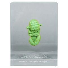 "Yoda Fetus" Resin Sculpture by Alexandre Nicolas
