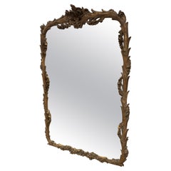 Italian Carved Giltwood Mirror