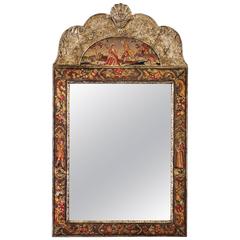 Queen Anne Design Tapestry Mirror