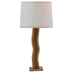 Moderne Rattan-Wandleuchte