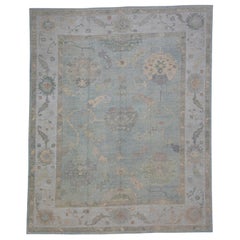 Alfombra turca Oushak 12'4" x 15'2" #12035