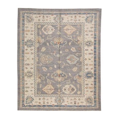 Turkish Oushak Rug 9'7" x 11'8" #7357