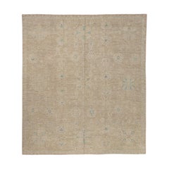 Antique Look Turkish Oushak Rug 9'2" x 10'5" #5059
