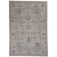 Tappeto Oushak turco 9'10" x 14'1" #15093